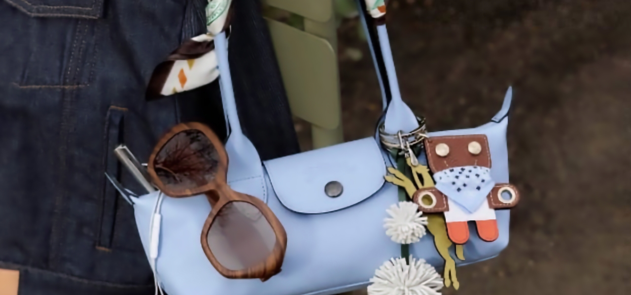 Longchamp eyewear collection banner